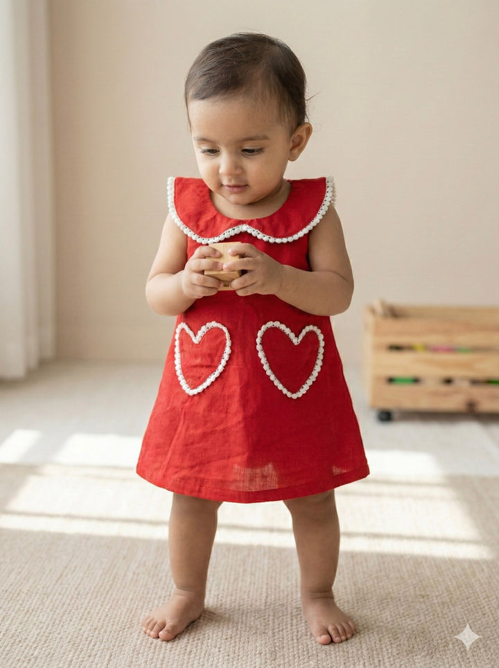Cherry Love Heart Dress