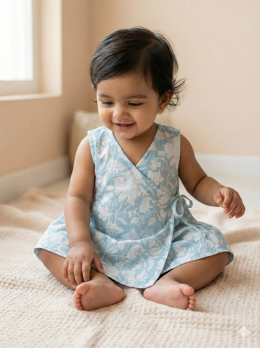 Bluebell Floral Wrap Dress