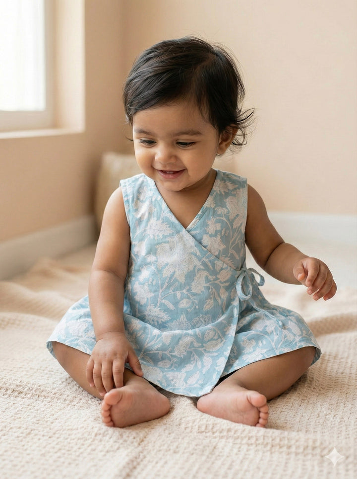 Bluebell Floral Wrap Dress