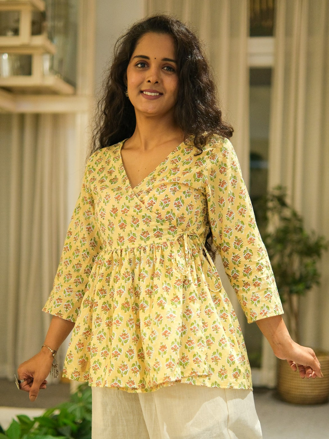 priyal wrap top