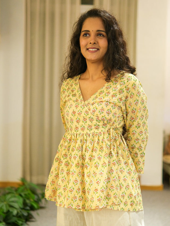 priyal wrap top