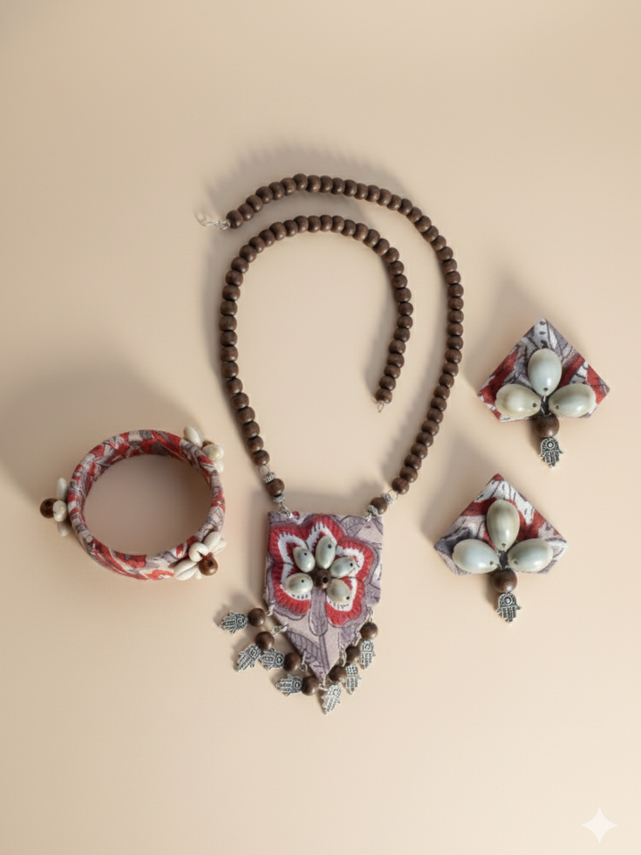 Pushpa Jewellery Set