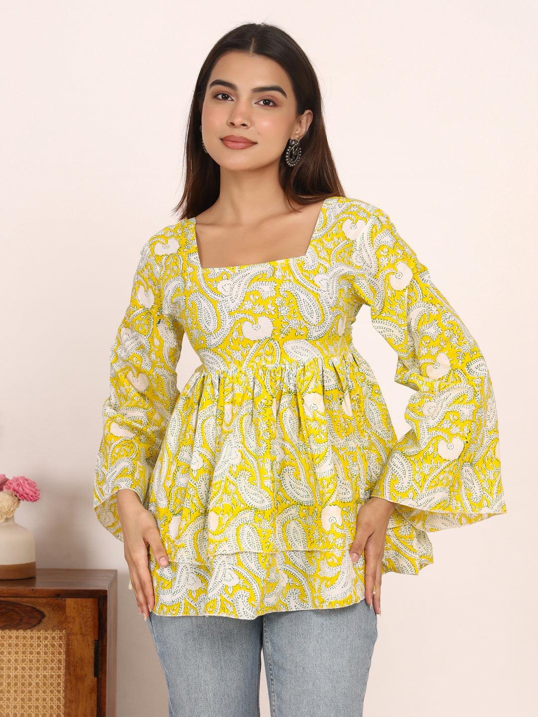 Sunira  Paisley  Top