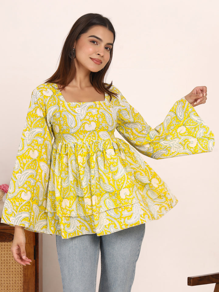 Sunira  Paisley  Top