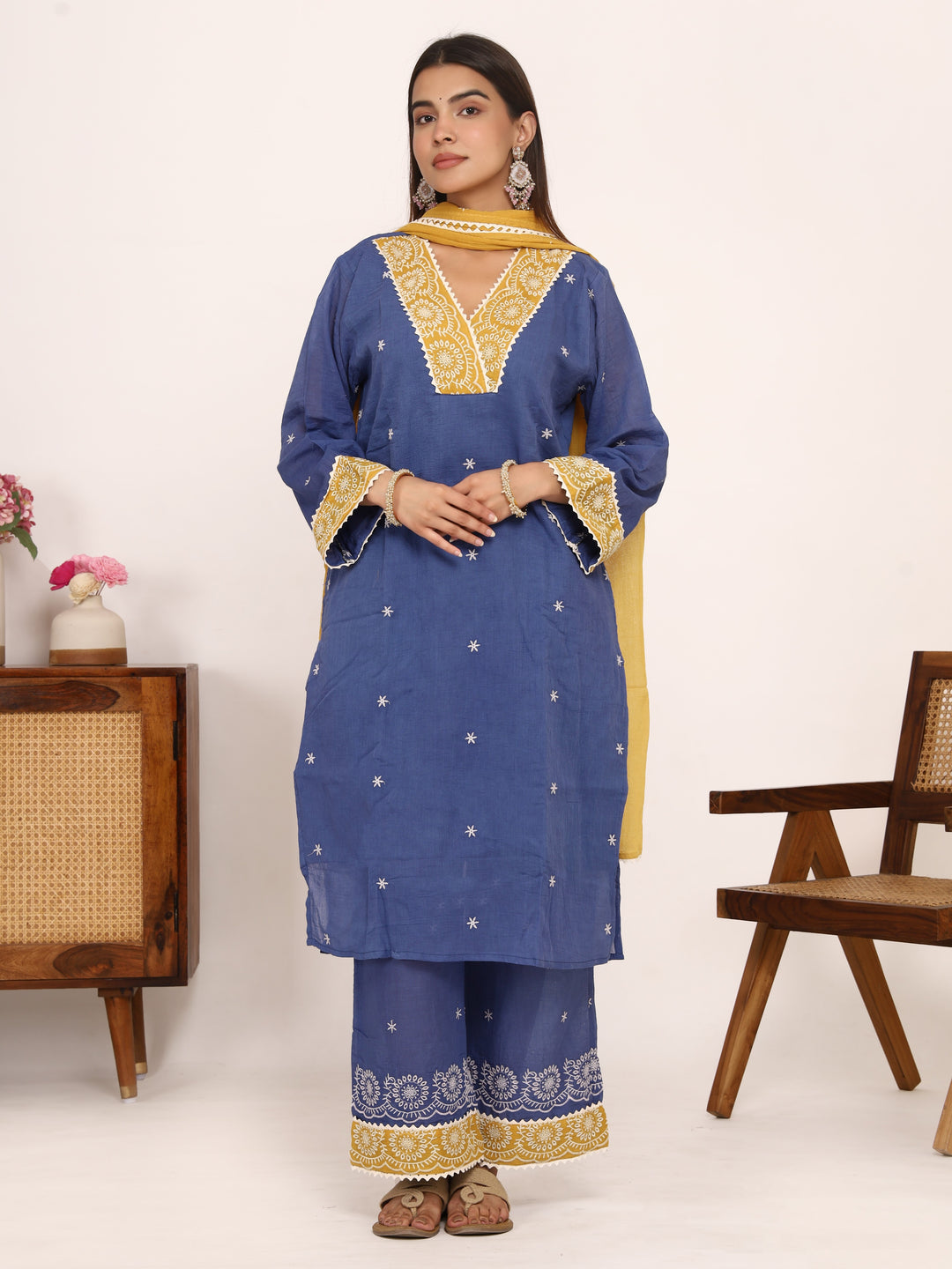 Neelika Cotton Kurta Set