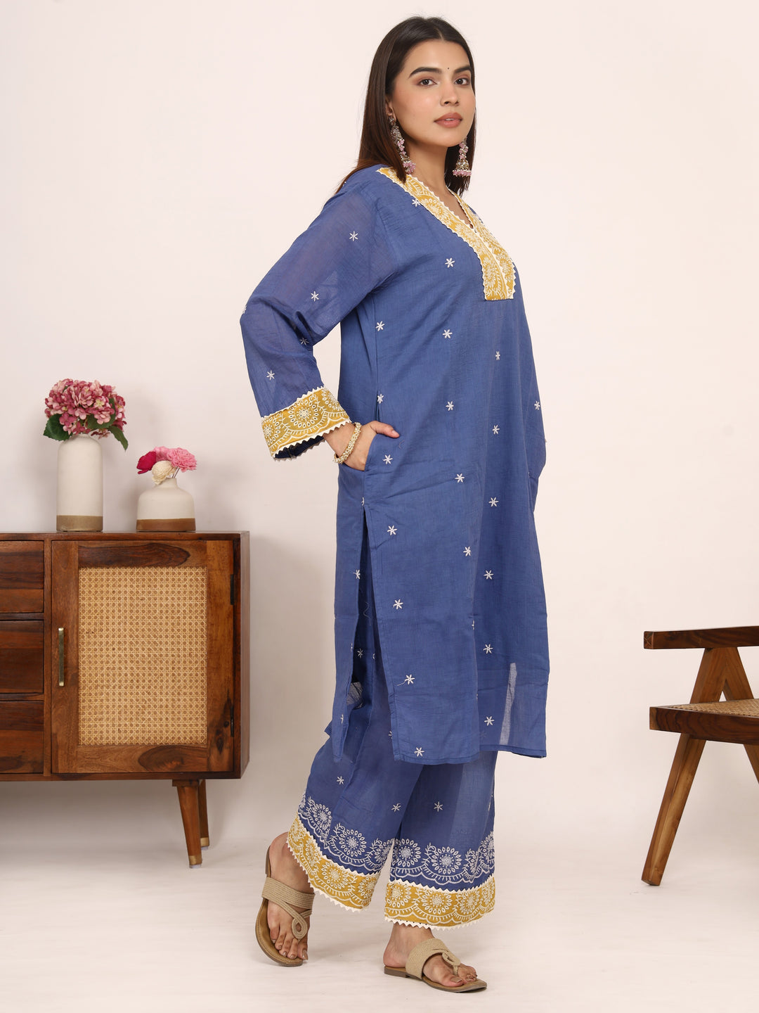 Neelika Cotton Kurta Set