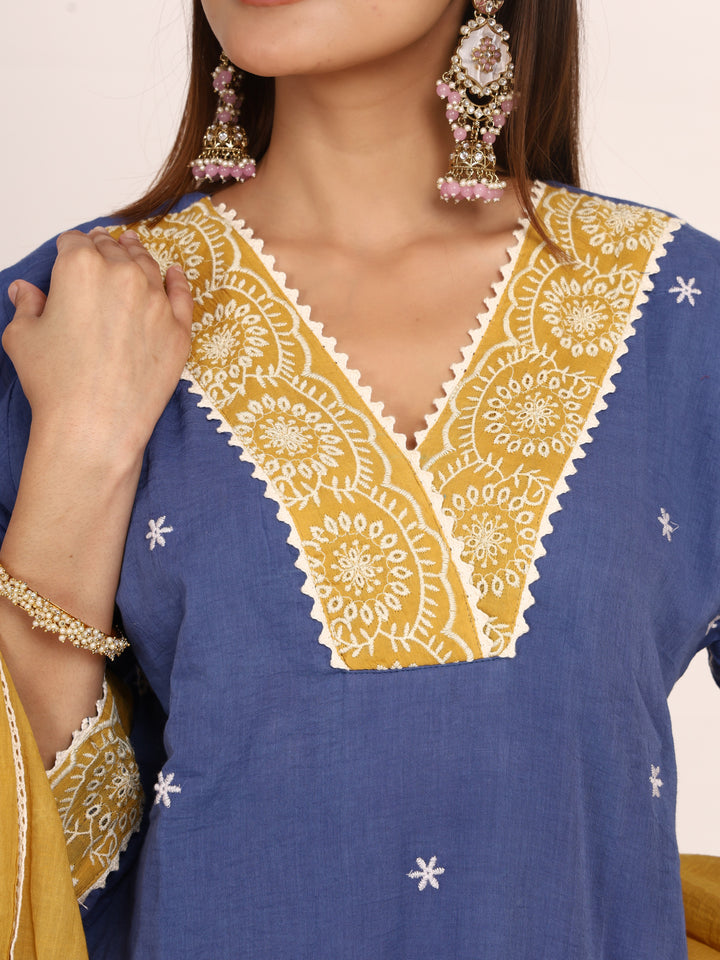 Neelika Cotton Kurta Set