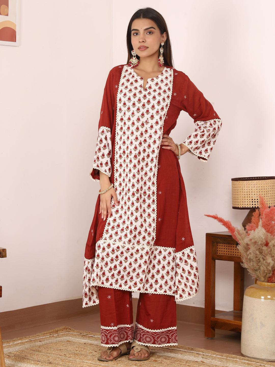 Rudra Handblock Printed  Set