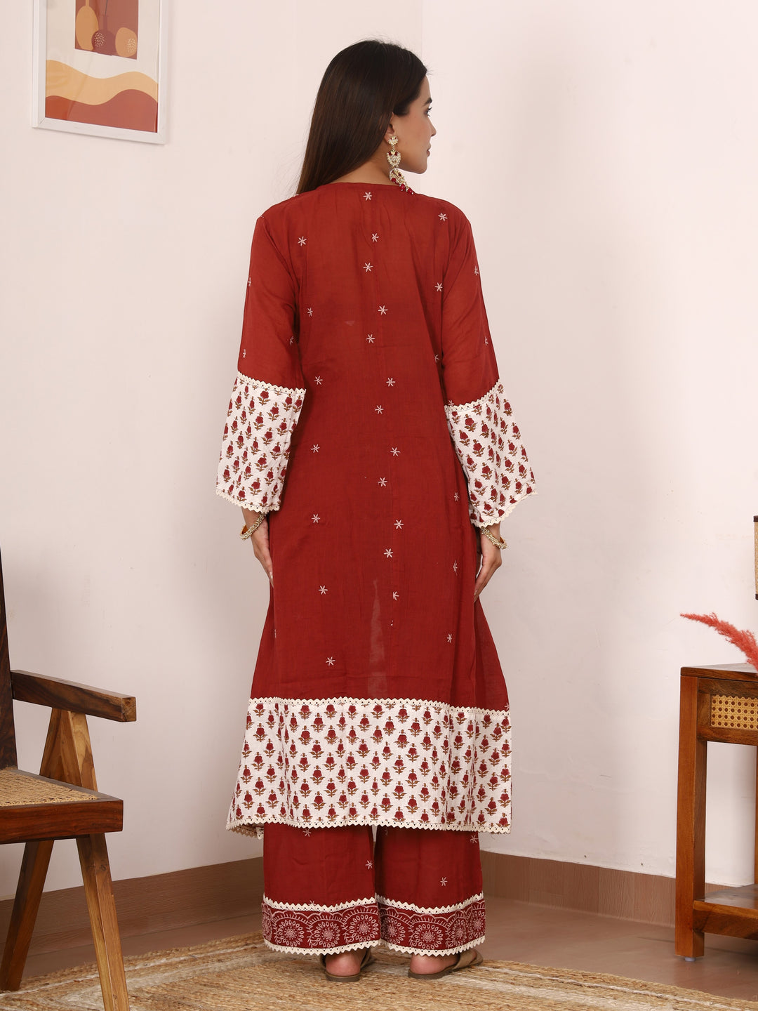 Rudra Handblock Printed  Set