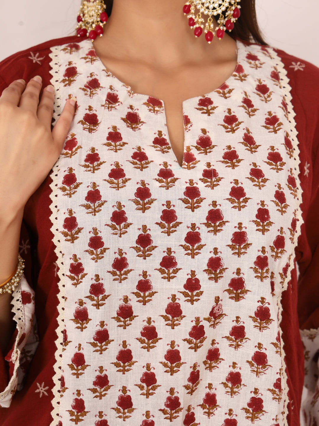 Rudra Handblock Printed  Set