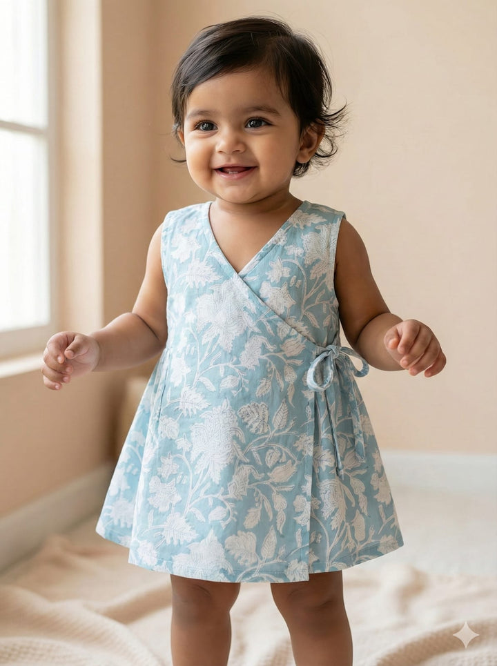 Bluebell Floral Wrap Dress