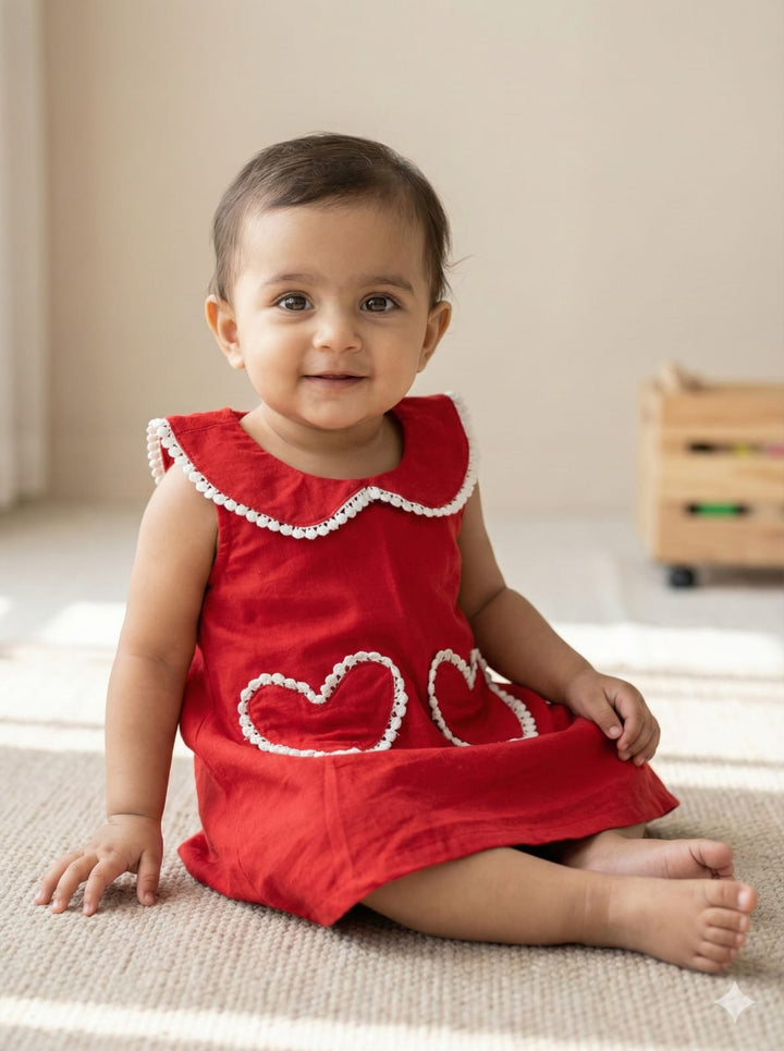 Cherry Love Heart Dress