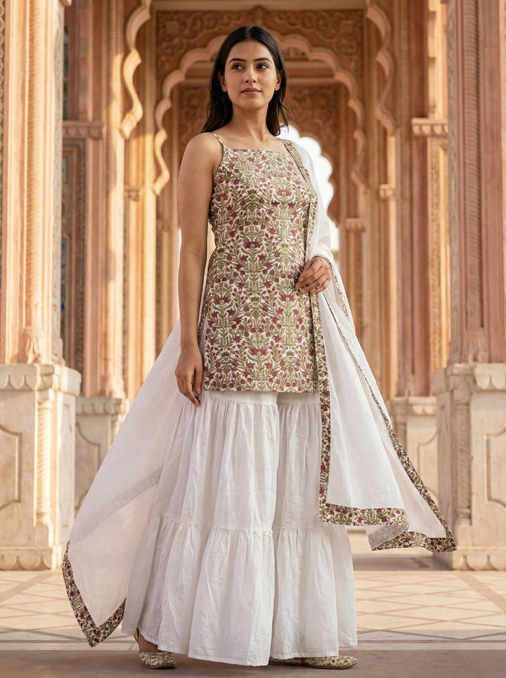 Jagrati Kurta Palazzo Set